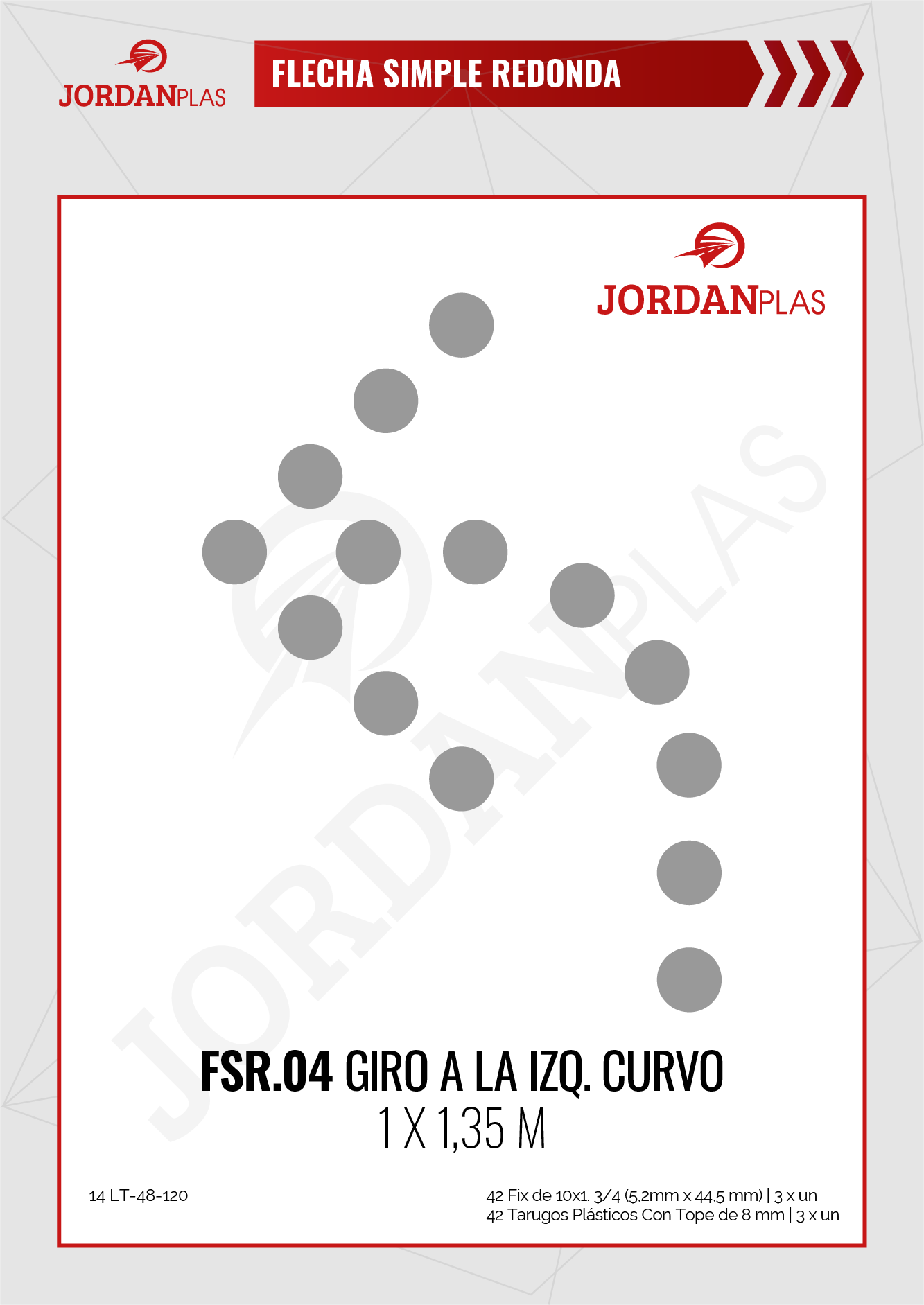 FSR04 Giro a la Izq Curvo